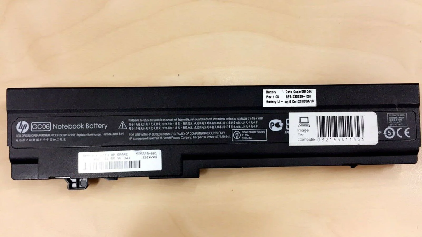 HP GC06 - GC06 Original Laptop Notebook Battery (1 Yr Warranty)