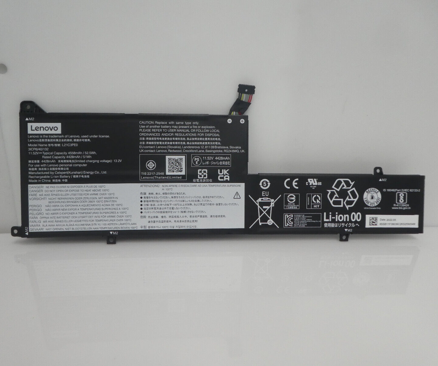 LENOVO L21C3PE0 - L21C3PE0 Original Laptop Notebook Battery (1 Yr Warranty)