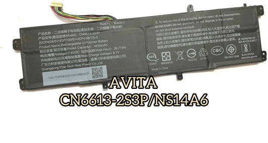 AVITA CN6613-2S3P - CN6613-2S3P Laptop Notebook Battery Original Laptop Notebook Battery (1 Yr Warranty)