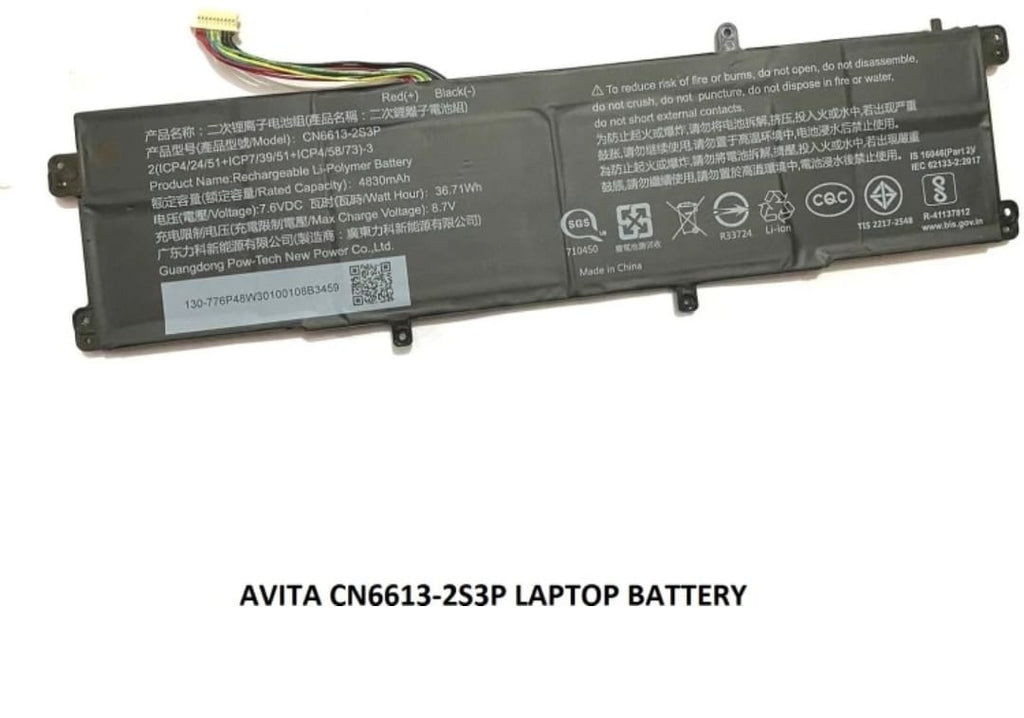 AVITA CN6613-2S3P - CN6613-2S3P Original Laptop Notebook Battery (1 Yr Warranty)