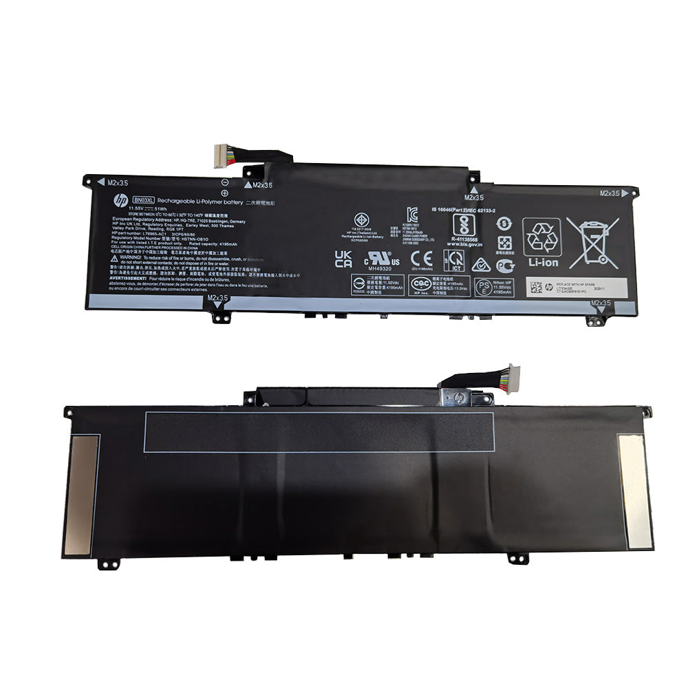HP Envy 13-ba1124la - BN03XL Original Laptop Notebook Battery (1 Yr Warranty)