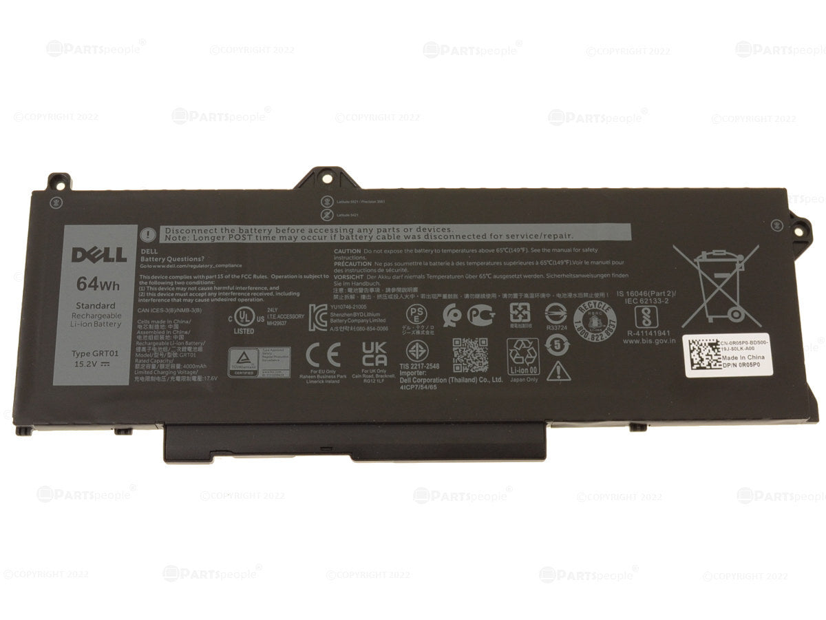 DELL Precision 3571 - GRT01 Genuine Original Laptop Notebook Battery ( 1 Yr Warranty )