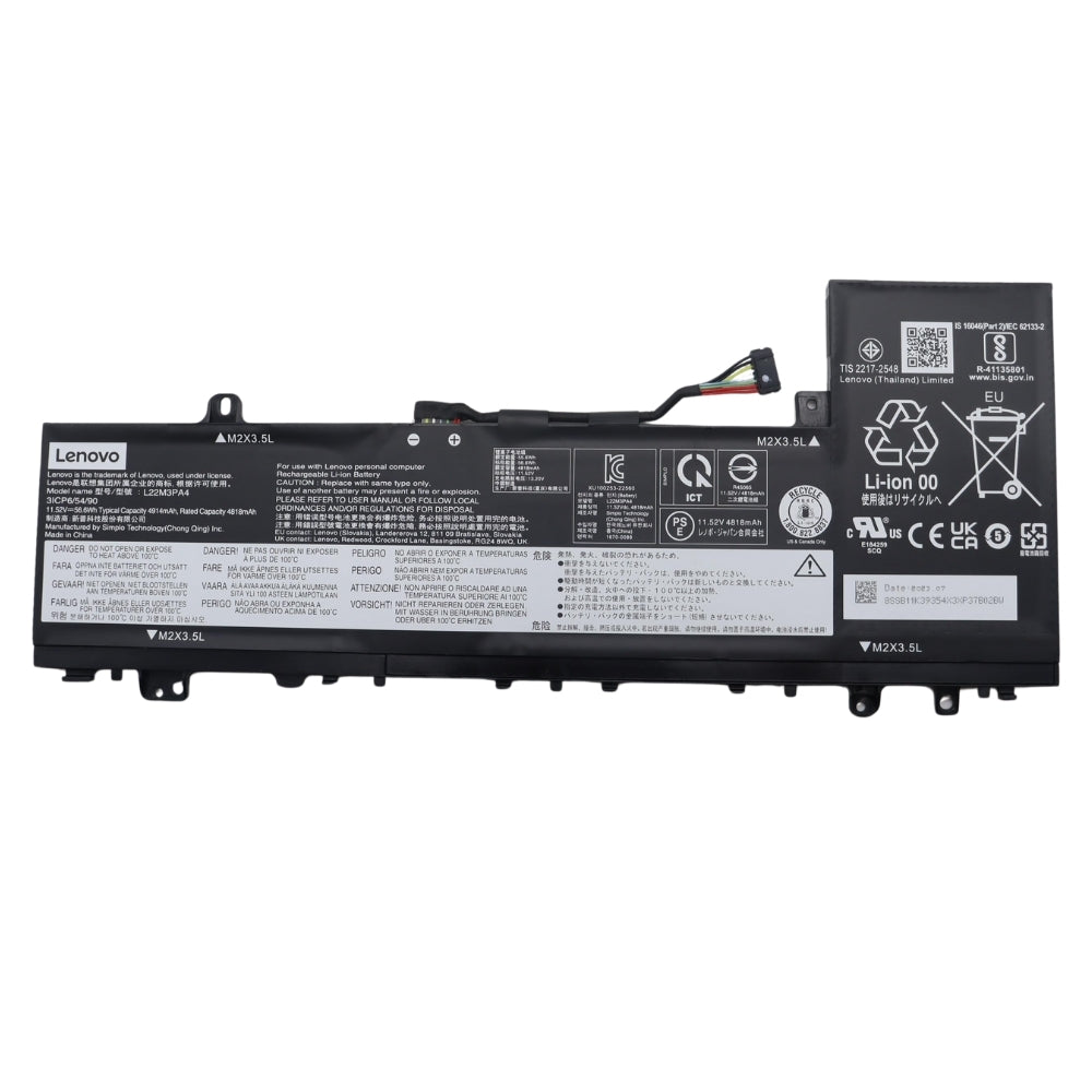 LENOVO L22M3PA4 - L22M3PA4 Original Laptop Notebook Battery (1 Yr Warranty)