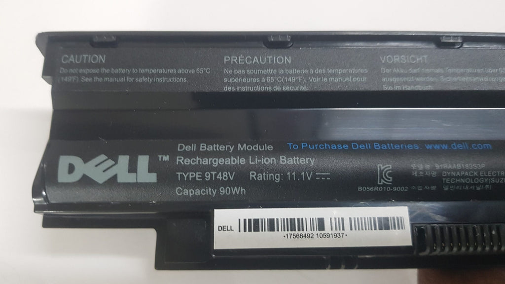 DELL Inspiron 15R-2386MRB - 9T48V Original Laptop Notebook Battery (1 Yr Warranty)