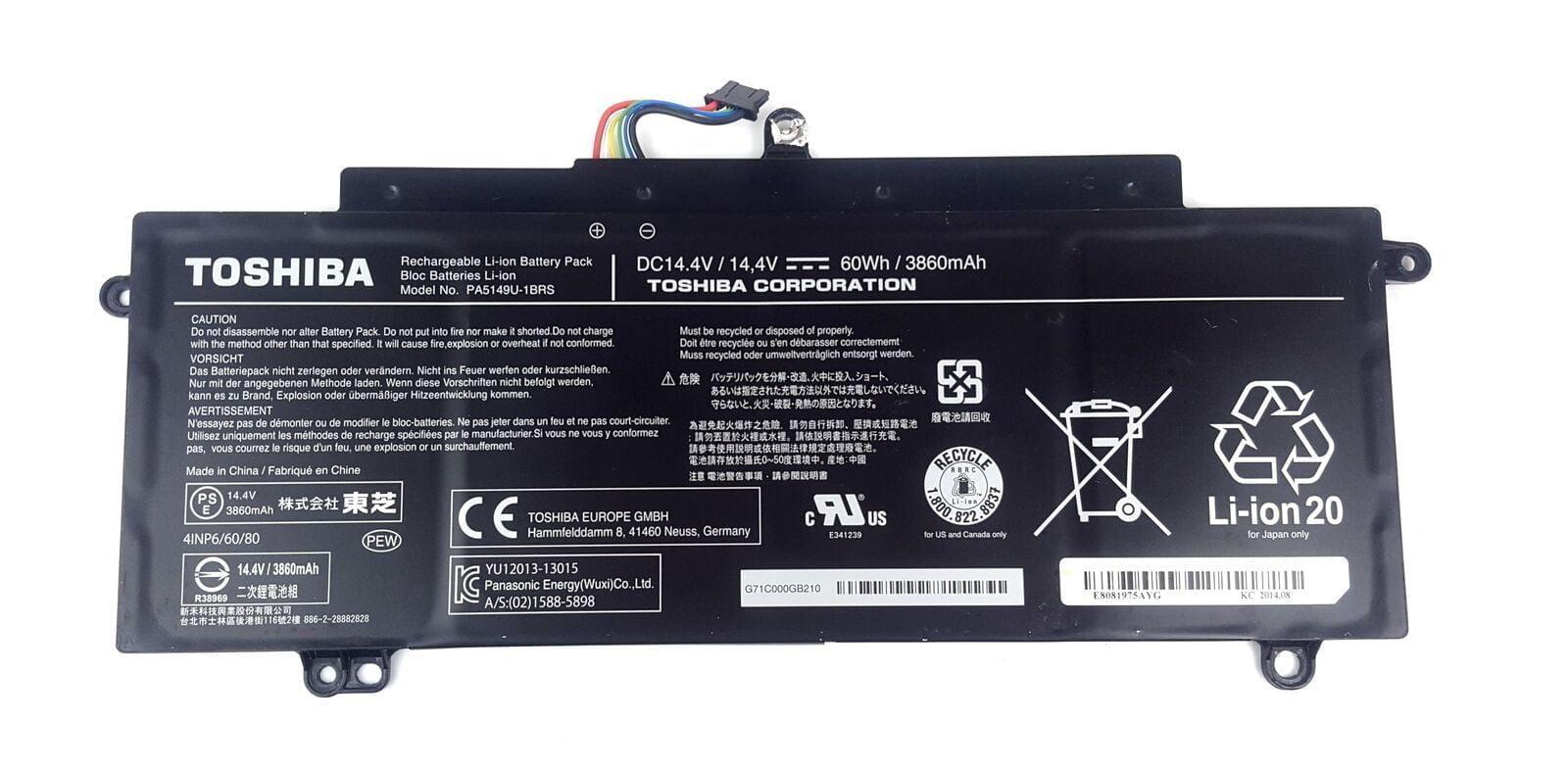 TOSHIBA TECRA Z40-A1402 - PA5149U-1BRS Original Laptop Notebook Battery (1 Yr Warranty)
