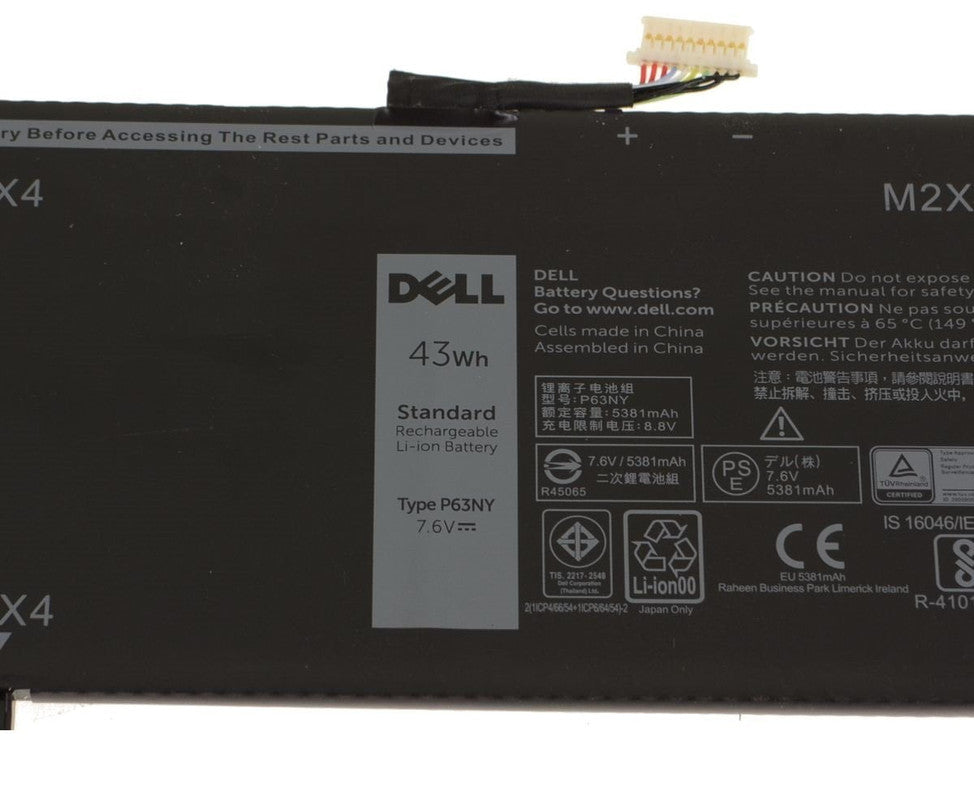 DELL N3KPR	 P63NY 04H34M 0P63NY 0XCNR3 - P63NY Genuine Original Laptop Notebook Battery ( 1 Yr Warranty )