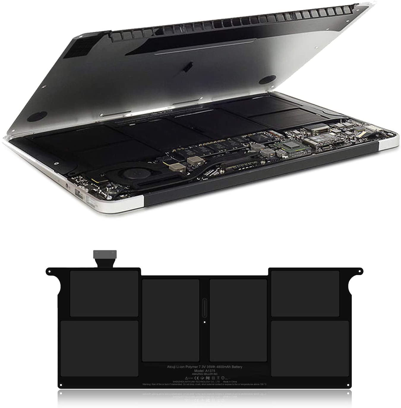 APPLE A1375 - A1375 Original Laptop Notebook Battery (1 Yr Warranty)