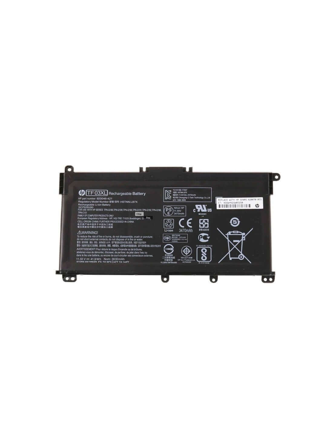 HP 15-DA1050UR - TF03XL Original Laptop Notebook Battery (1 Yr Warranty)