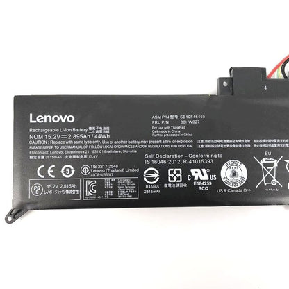 LENOVO ThinkPad Yoga 260 20FE-0032AU - 00HW027 Original Laptop Notebook Battery (1 Yr Warranty)