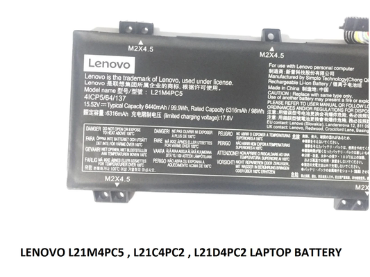 LENOVO L21M4PC5 - L21M4PC5 Original Laptop Notebook Battery (1 Yr Warranty)