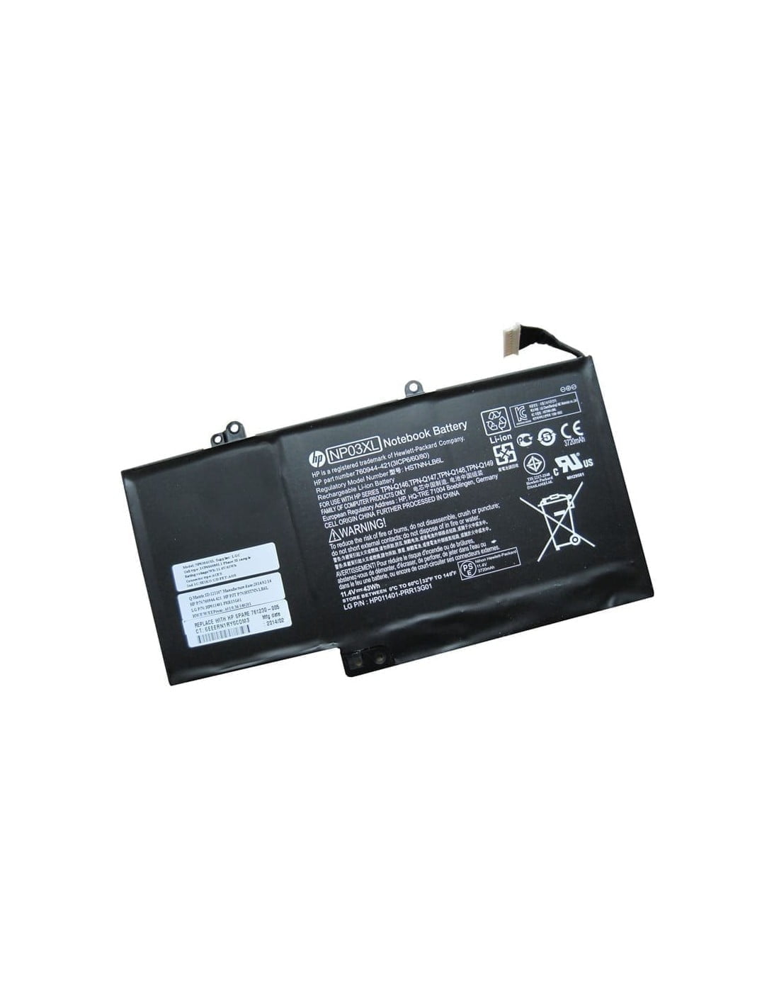 HP PAVILION 13-B205TU - NP03XL Original Laptop Notebook Battery (1 Yr Warranty)