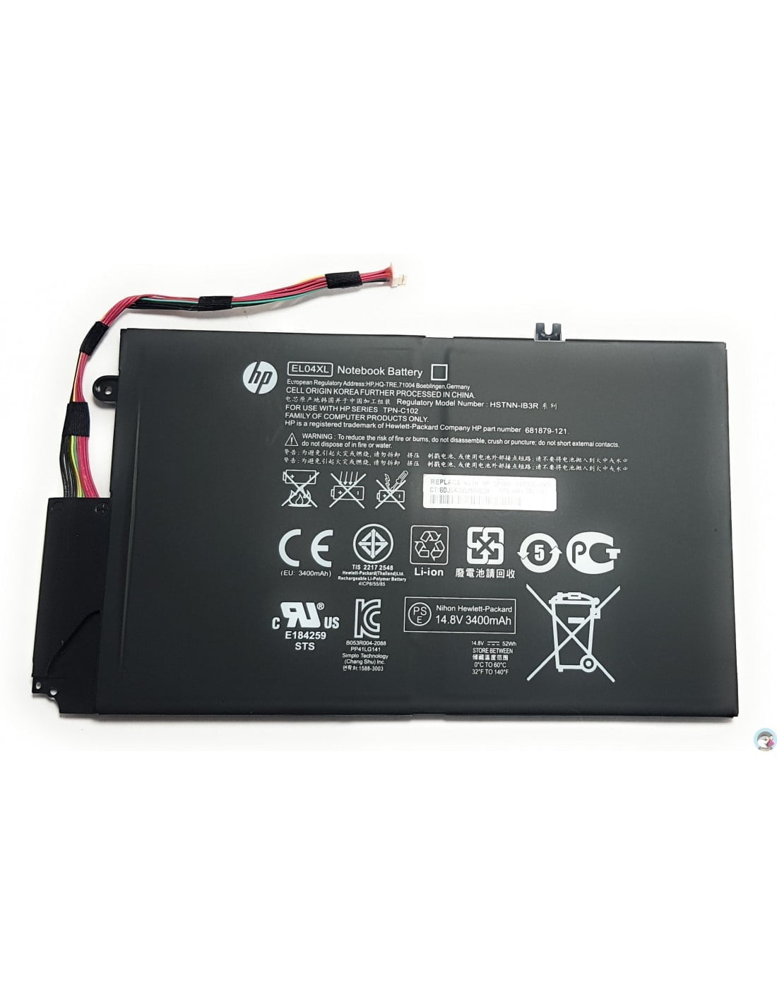 HP ENVY 4-1004TU - EL04XL Original Laptop Notebook Battery (1 Yr Warranty)