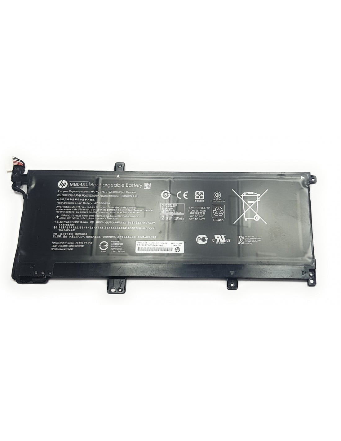 HP 843538-541 - MB04XL Original Laptop Notebook Battery (1 Yr Warranty)