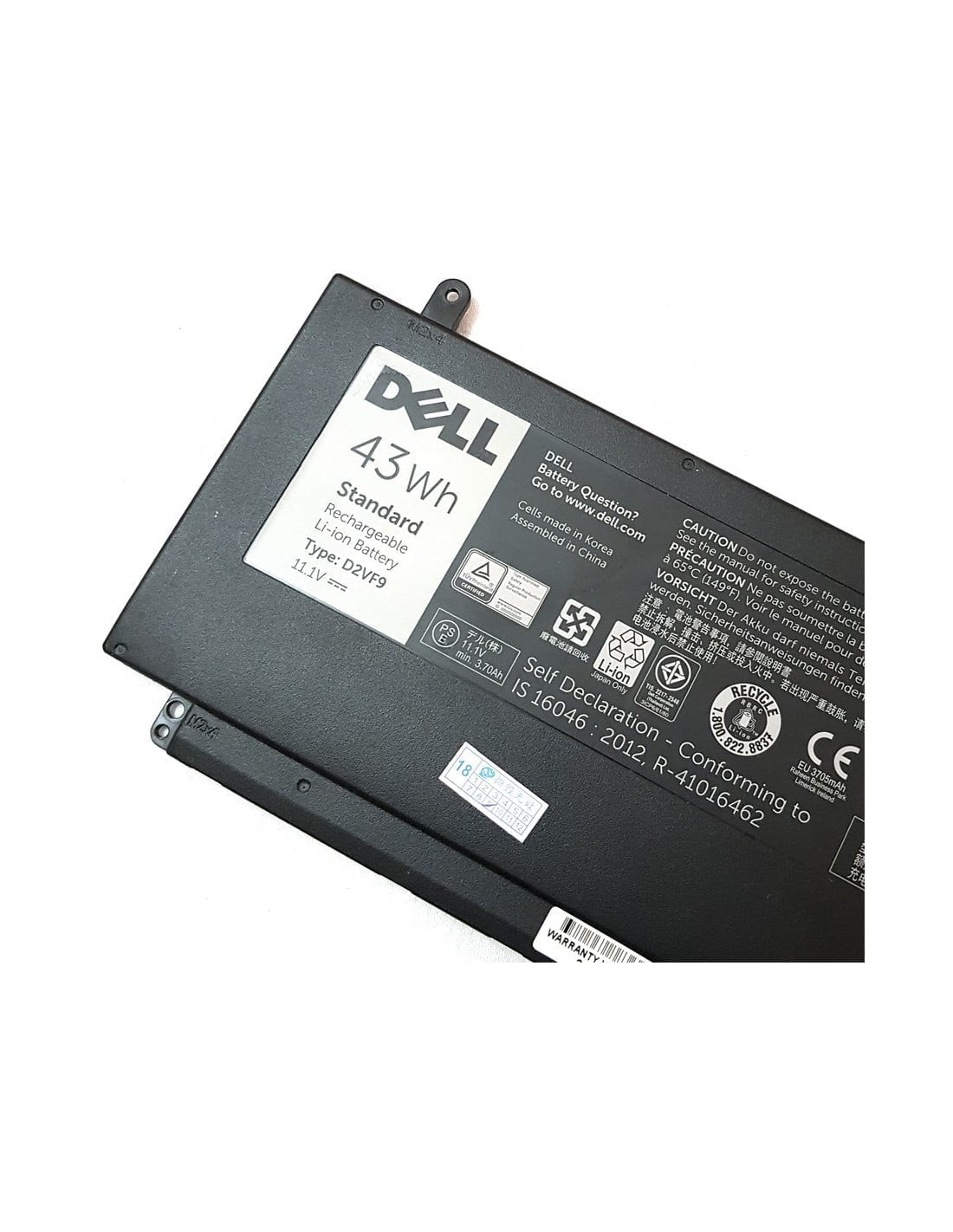 DELL D2VF9 - D2VF9 Original Laptop Notebook Battery (1 Yr Warranty)