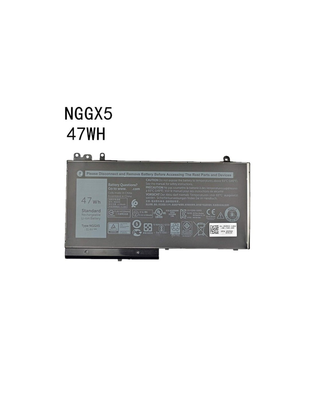 DELL NGGX5 - NGGX5 Genuine Original Laptop Notebook Battery (1 Yr Warranty)