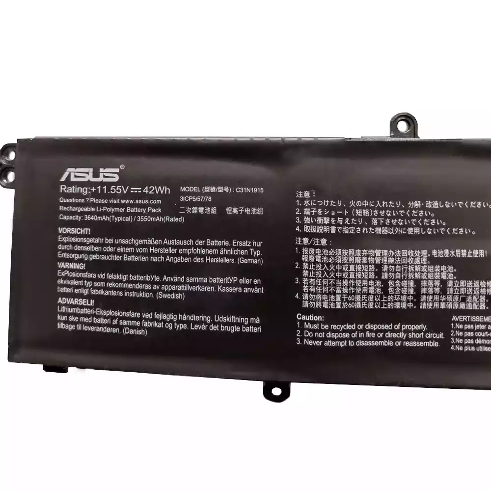 ASUS expertbook b1400ceae - C31N1915 Original Laptop Notebook Battery (1 Yr Warranty)