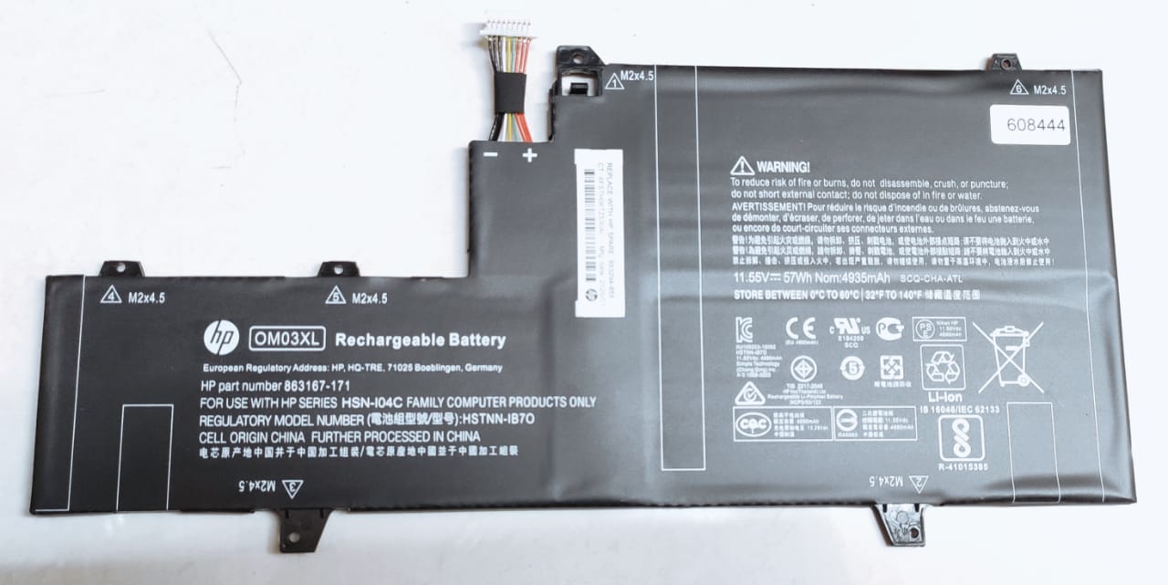 HP OM03XL - OM03XL Original Laptop Notebook Battery (1 Yr Warranty)