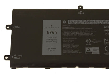 DELL DWVRR - DWVRR Genuine Original Laptop Notebook Battery (1 Yr Warranty)