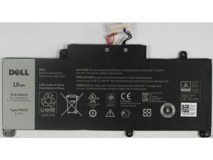 DELL 74XCR - 74XCR Genuine Original Laptop Notebook Battery (1 Yr Warranty)