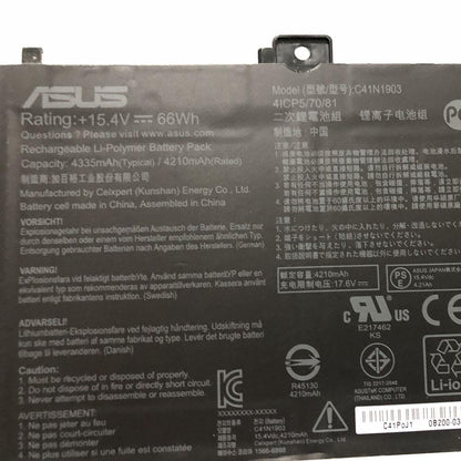 ASUS ExpertBook B9450FA-BM0726R - C41N1903 Original Laptop Notebook Battery (1 Yr Warranty)