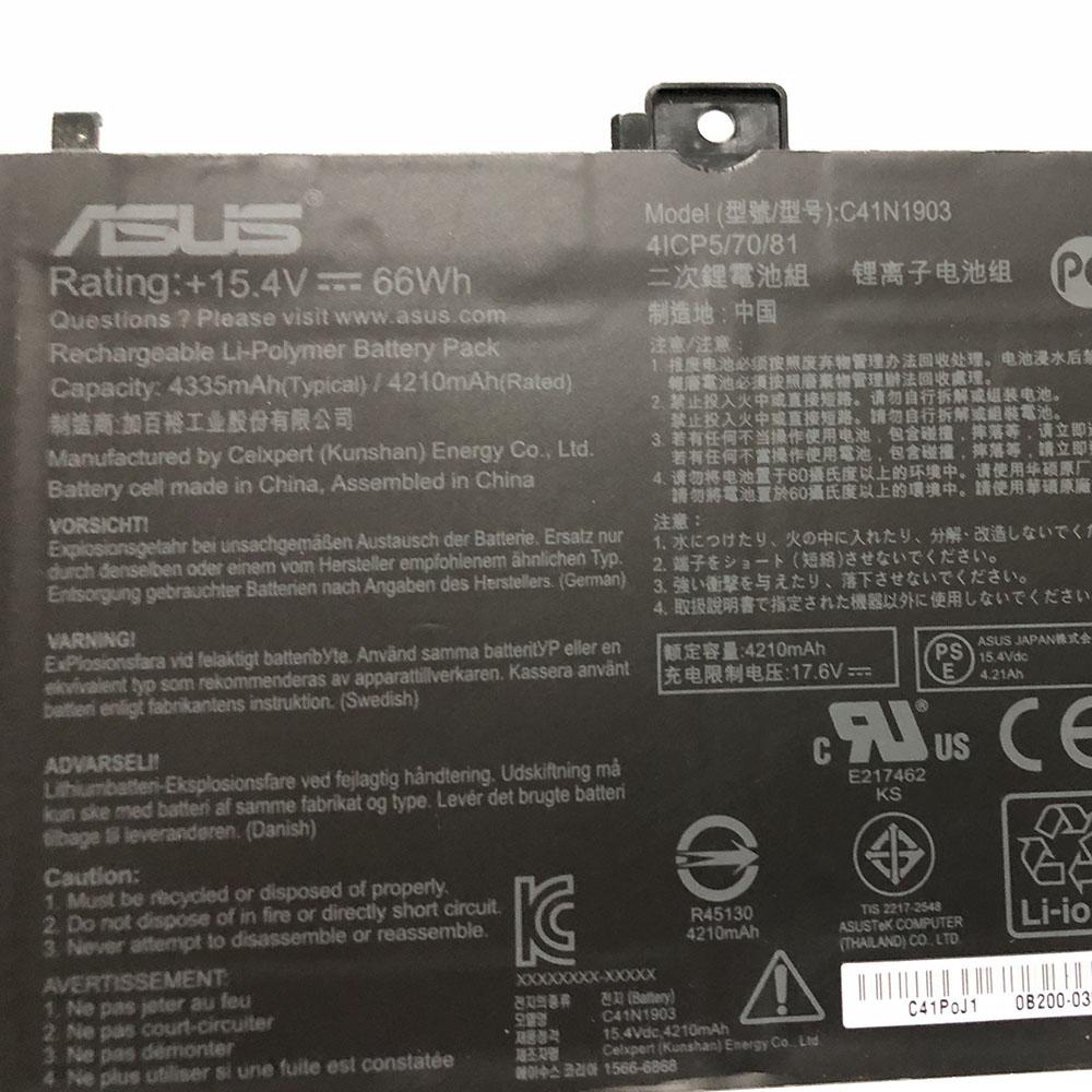 ASUS C41N1903 - C41N1903 Original Laptop Notebook Battery (1 Yr Warranty)