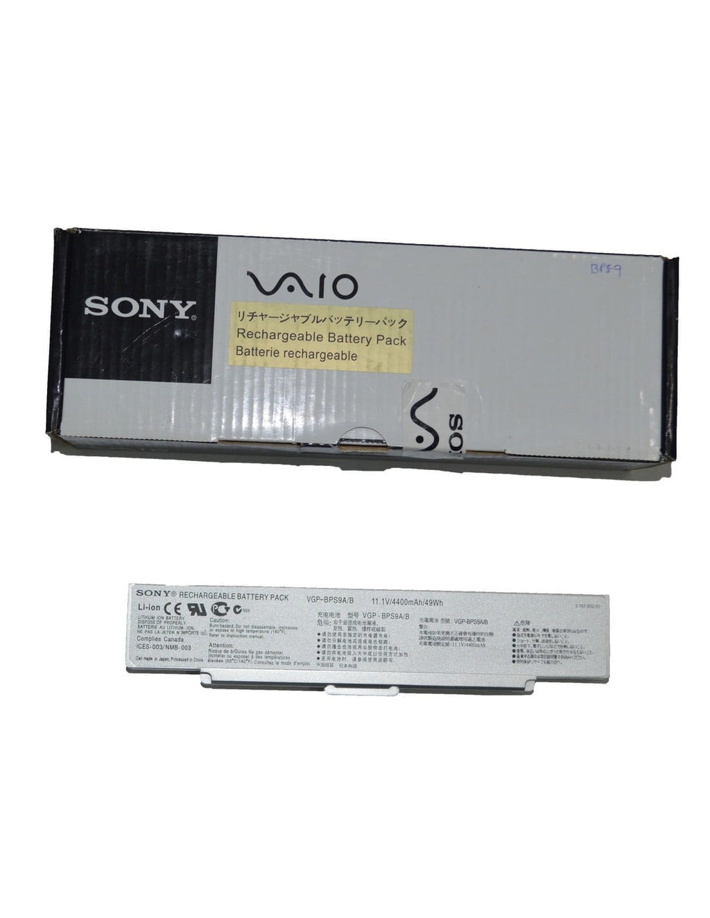 SONY VGP-BPS9 - VGP-BPS9 Original Laptop Notebook Battery (1 Yr Warranty)