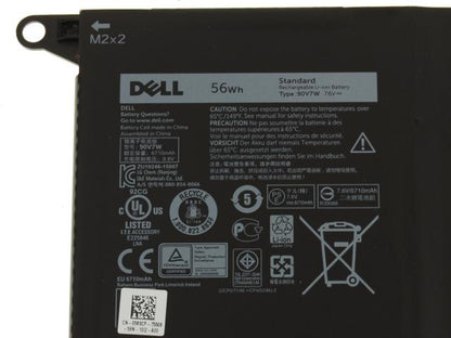 DELL 90V7W- 90V7W Genuine - 90V7W- 90V7W Genuine Original Laptop Notebook Battery (1 Yr Warranty)
