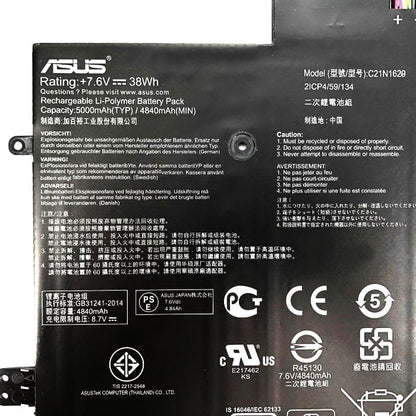 ASUS C21N1629 - C21N1629 Original Laptop Notebook Battery (1 Yr Warranty)
