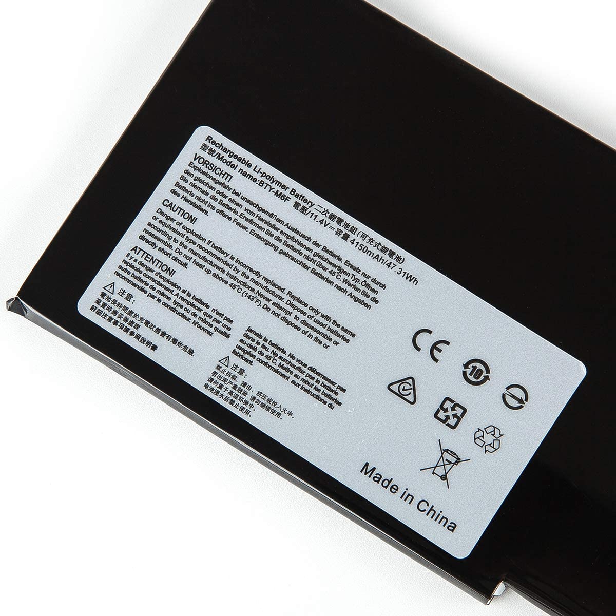 MSI GS60 2PL-006XCN - BTY-M6F Original Laptop Notebook Battery (1 Yr Warranty)