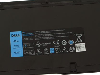 DELL 9KGF8 - 9KGF8 Genuine Original Laptop Notebook Battery (1 Yr Warranty)
