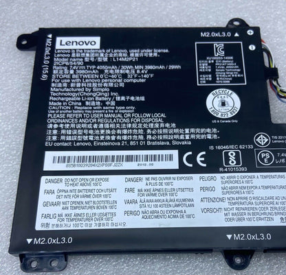 LENOVO L14M2P21 TYPE-3 - L14M2P21 TYPE-3 Original Laptop Notebook Battery (1 Yr Warranty)