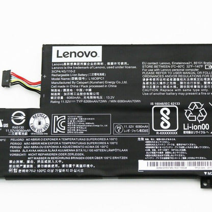 LENOVO YG 720-15IKB I7 8G 8G 1TB 10H-80X7009YAU - L16M6PC1 Original Laptop Notebook Battery (1 Yr Warranty)