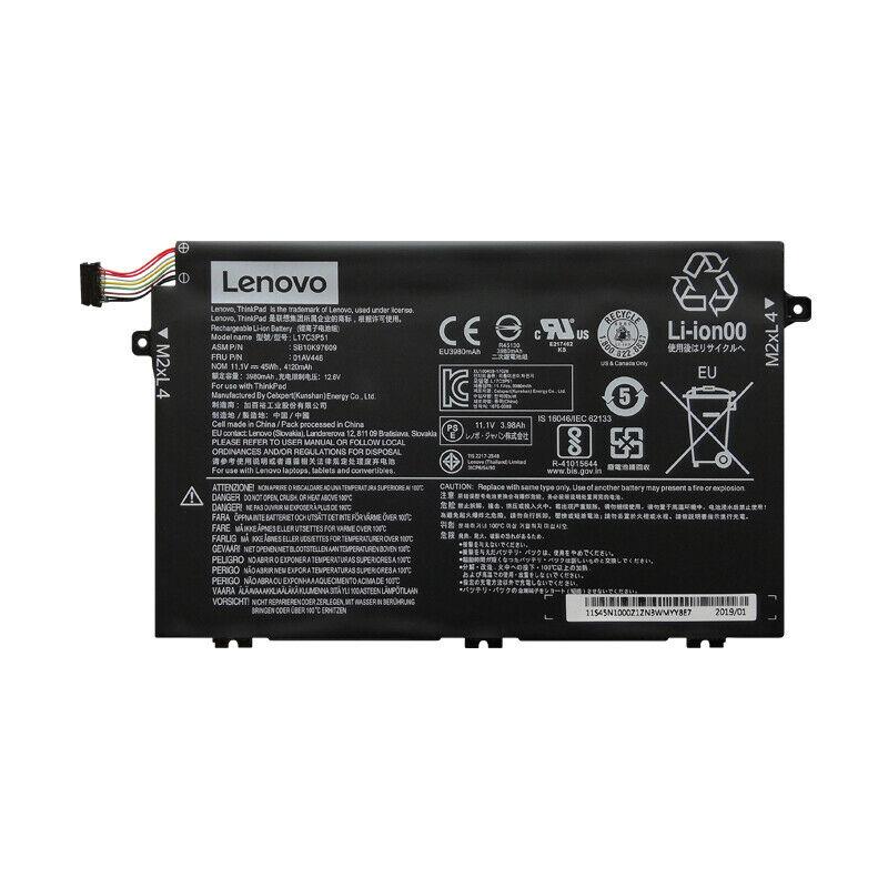 LENOVO ThinkPad E480-1VCD - L17M3P51 Original Laptop Notebook Battery (1 Yr Warranty)