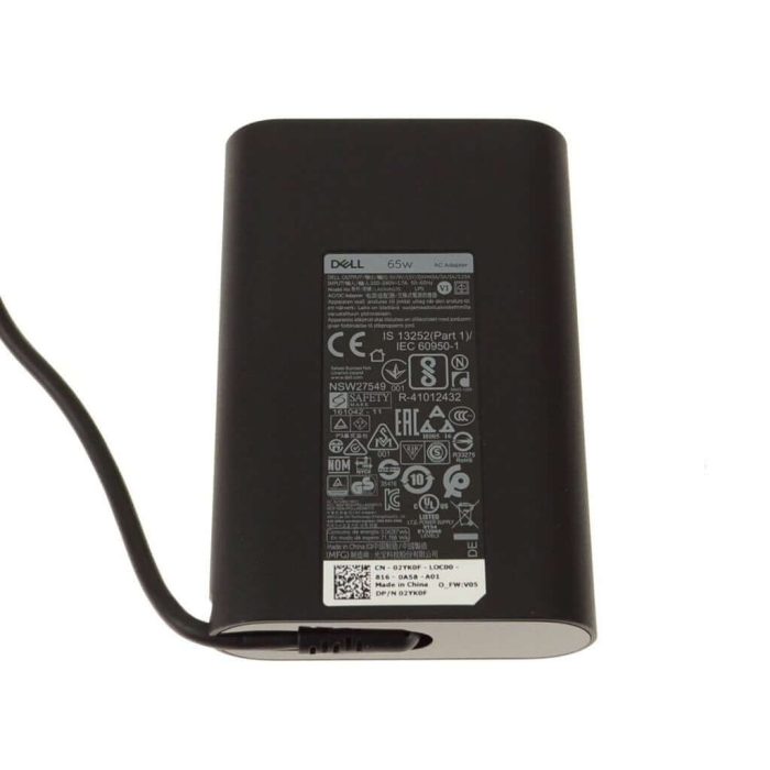 Dell Original 65W USB-C AC Adapter Laptop Charger ( Type - C ) ( 1 Yr Warranty ) Model No : Dell Latitude 3300