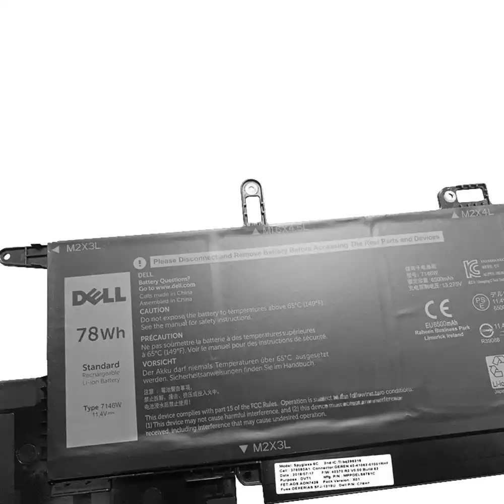 DELL 7146W - 7146W Original Laptop Notebook Battery (1 Yr Warranty)