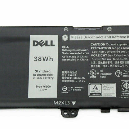 DELL Ins 13-7380-D1705P - F62G0 Original Laptop Notebook Battery (1 Yr Warranty)