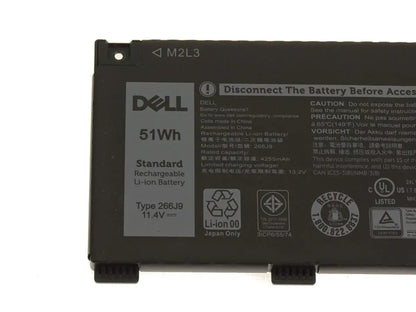 DELL 266J9 - 266J9 Genuine Original Laptop Notebook Battery (1 Yr Warranty)