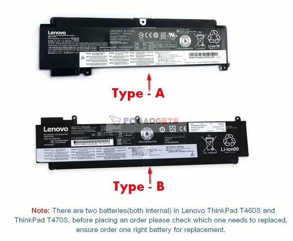 LENOVO 00HW024 - 00HW024 Original Laptop Notebook Battery (1 Yr Warranty)