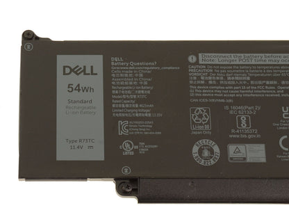DELL Latitude 5440 - 3 cell R73TC 54Wh Genuine Original Laptop Notebook Battery ( 1 Yr Warranty )