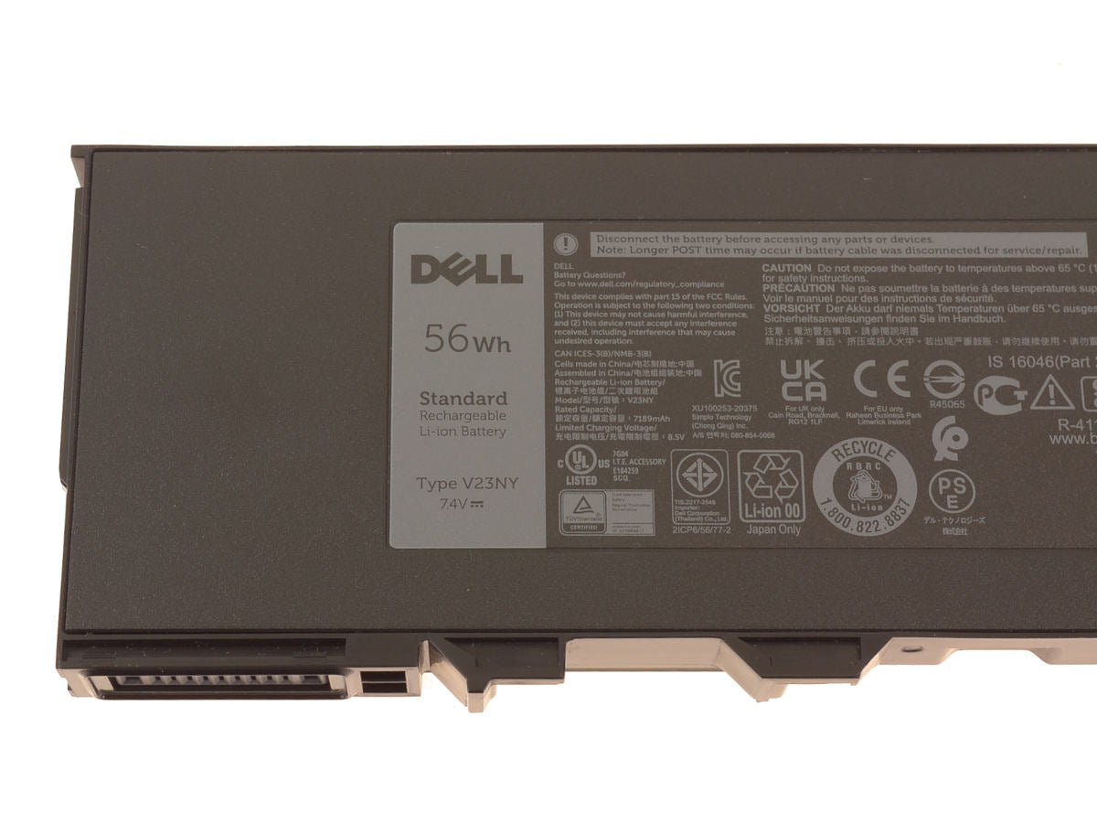 DELL Latitude 12 Rugged ( 7214 )  - 4-cell V23NY Genuine Original Laptop Notebook Battery ( 1 Yr Warranty )