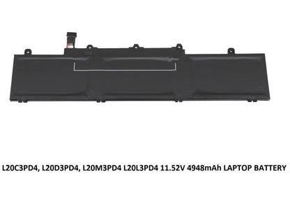 LENOVO L20M3PD4 - L20M3PD4 Original Laptop Notebook Battery (1 Yr Warranty)
