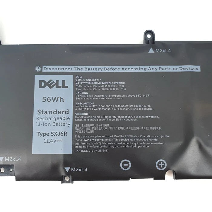 DELL TJ9YX - 5XJ6R Original Laptop Notebook Battery (1 Yr Warranty)