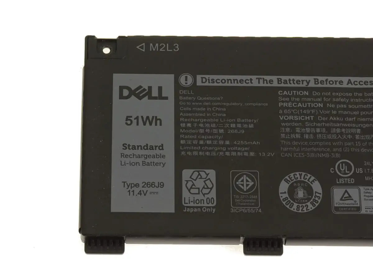 DELL G5 5500 - 266J9 Genuine Original  Laptop Notebook Battery ( 1 Yr Warranty )