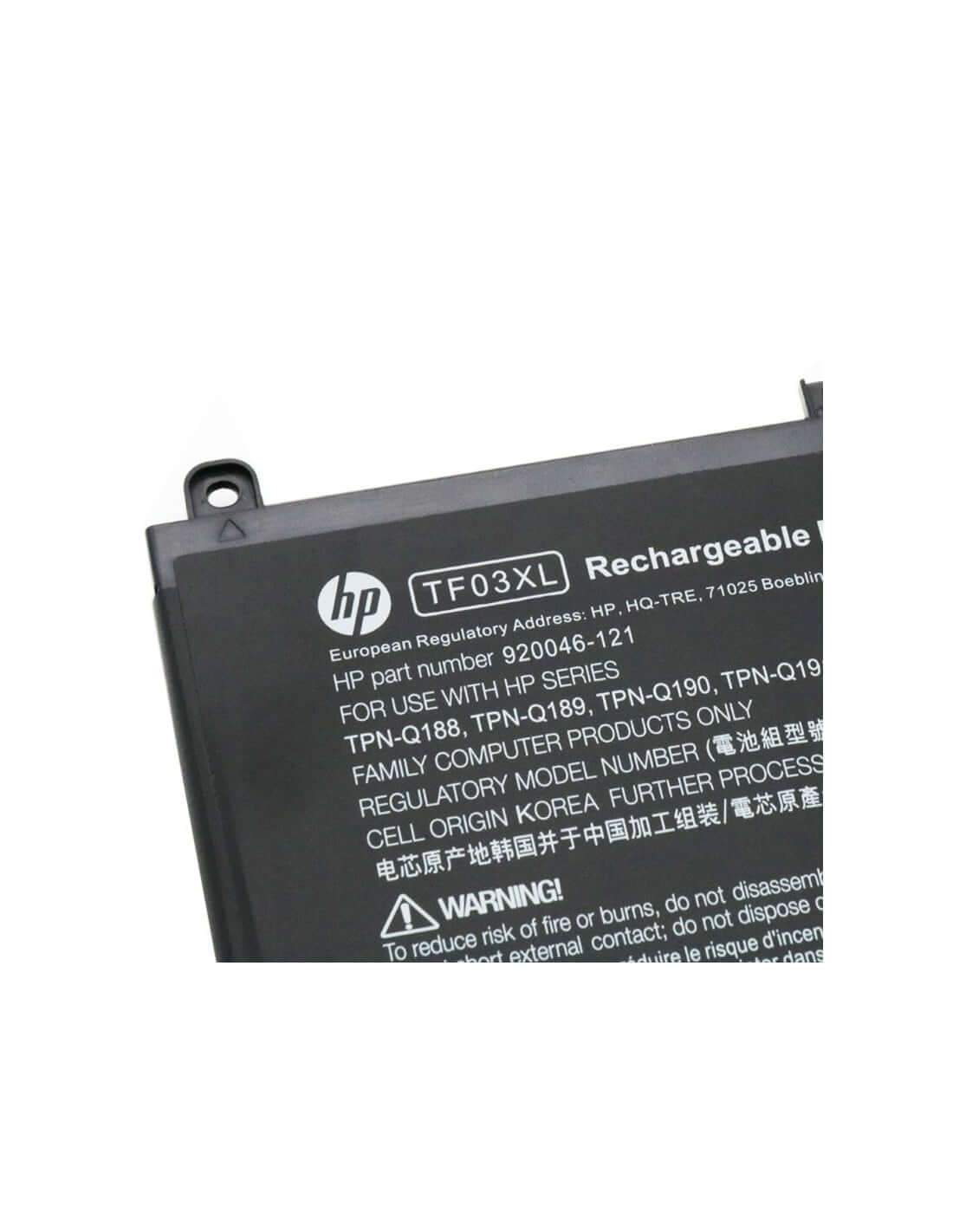 HP 15-DA1050UR - TF03XL Original Laptop Notebook Battery (1 Yr Warranty)