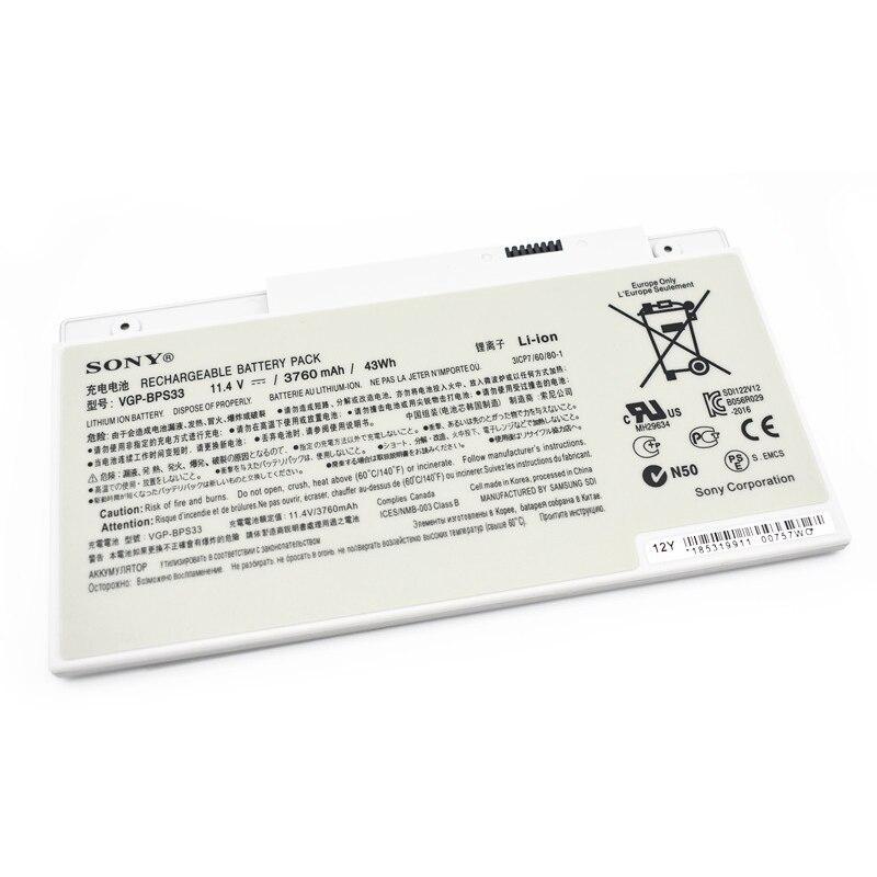 SONY VGP-BPS33 - VGP-BPS33 Genuine Original Laptop Notebook Battery (1 Yr Warranty)