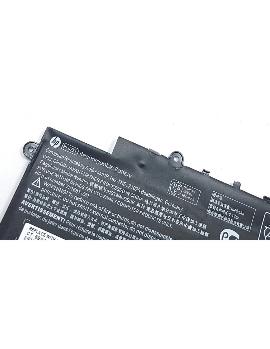 HP PL02XL - PL02XL Original Laptop Notebook Battery (1 Yr Warranty)