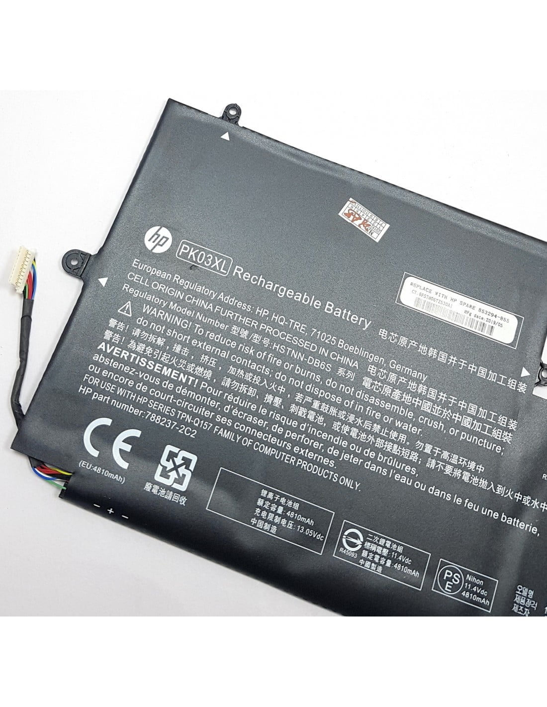 HP SPECTRE x360 13-4001np ( L6A03ea ) - PK03XL Original Laptop Notebook Battery (1 Yr Warranty)