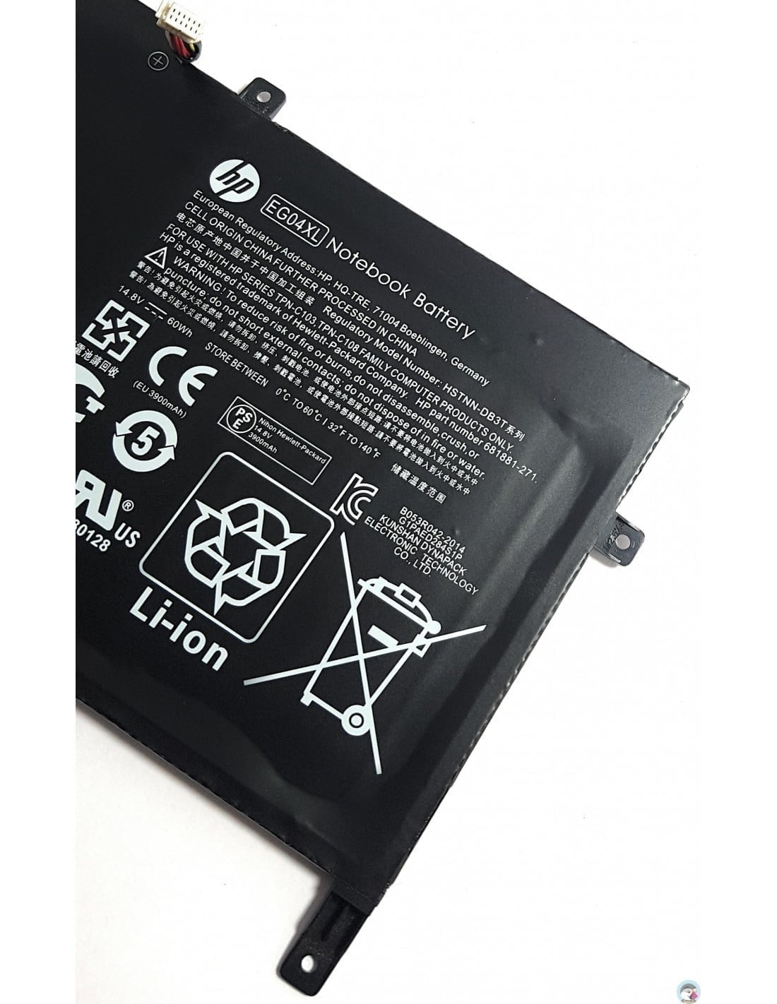 HP Envy 6-1019TU - EG04XL Original Laptop Notebook Battery (1 Yr Warranty)
