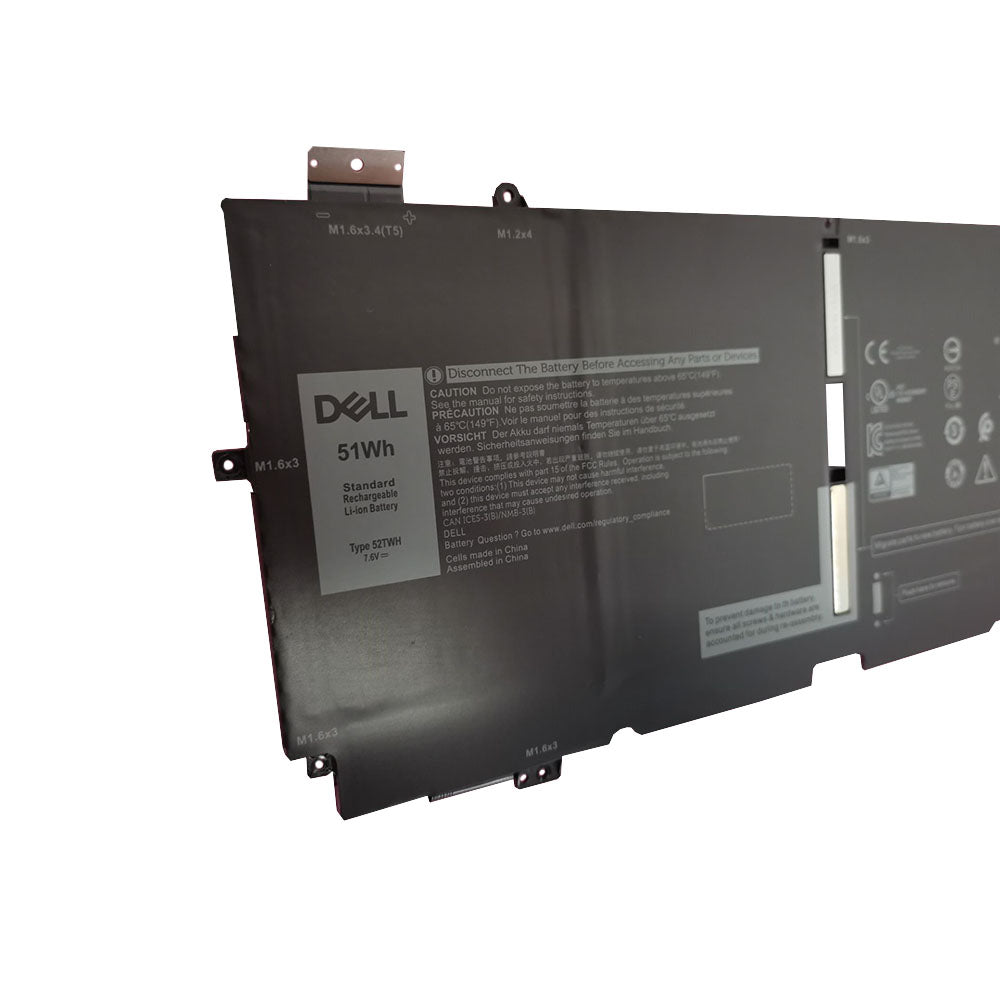 DELL XPS 13 9310 2-in-1 – 52TWH Genuine Original Laptop Notebook Battery ( 1 Yr Warranty )