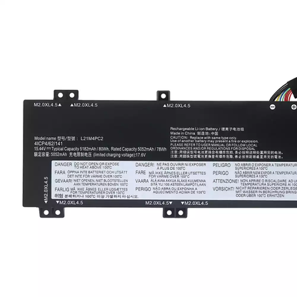 LENOVO L21B4PC0 - L21B4PC0 Original Laptop Notebook Battery (1 Yr Warranty)